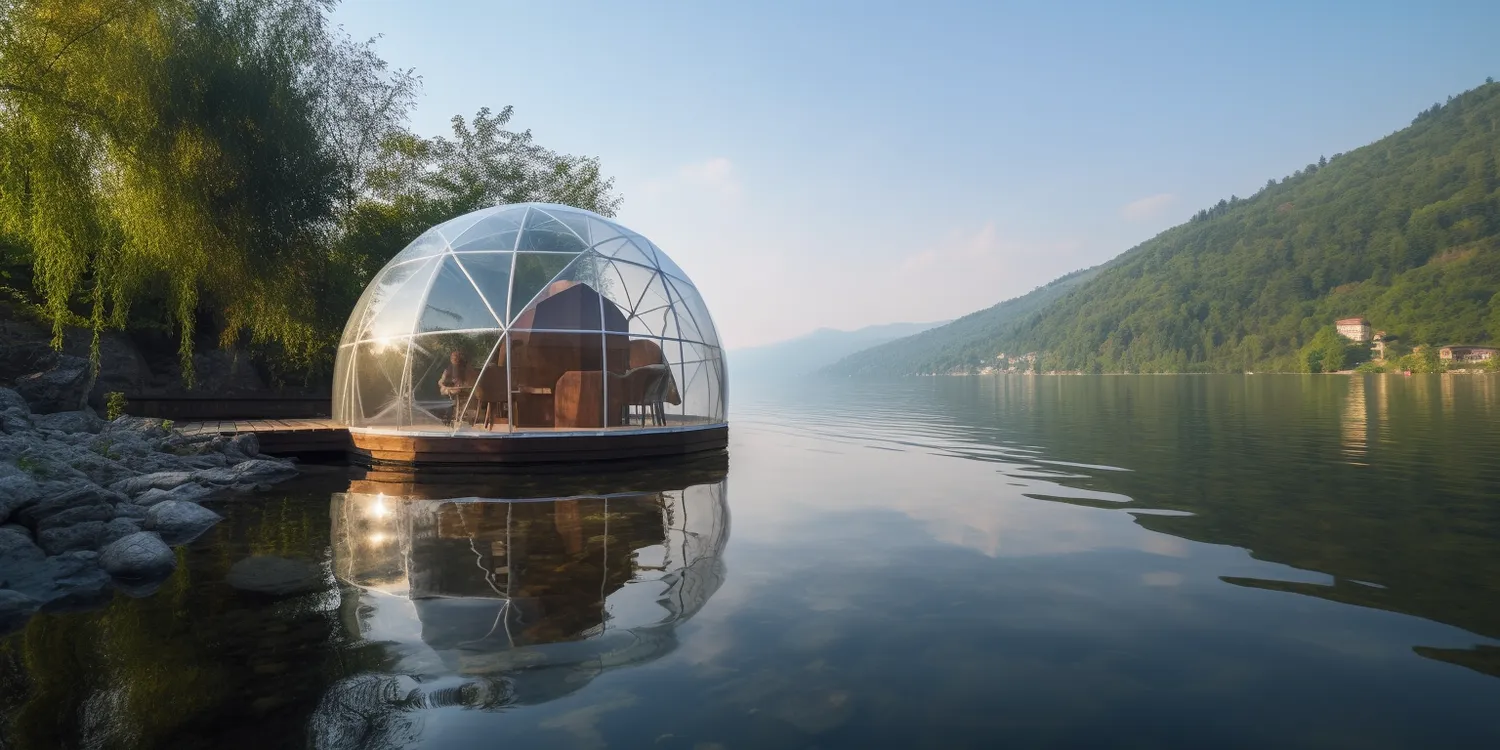 Glamping namiot sferyczny Glamping namiot sferyczny