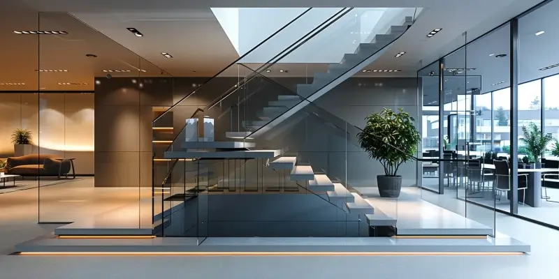 Jak myć szklane balustrady szklane?